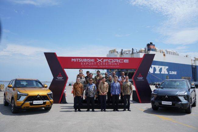Dari Cikarang, Mitsubishi XForce Mulai Diekspor ke Vietnam Ekspor Mitsubishi XForce