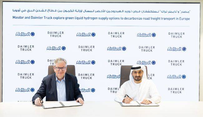 Daimler Truck dan Masdar.