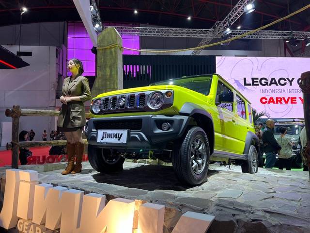 IIMS 2024: Suzuki Jimny 5 Pintu Meluncur, Harga Tidak Sampai Rp500 Juta Suzuki Jimny 5 Pintu