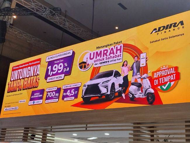 MUFG, Adira, & Danamon Dukung IIMS 2024 Lewat Promo Pembiayaan Menarik MUFG Adira Danamon