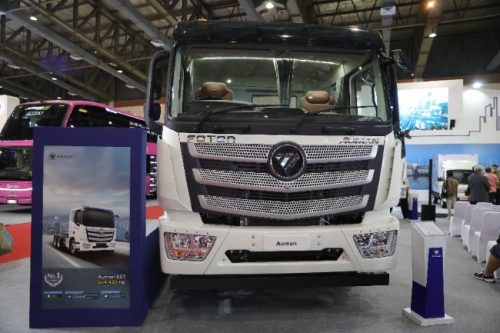 Foton Luncurkan Tiga Kendaraan Komersial Listrik di GIICOMVEC 2024