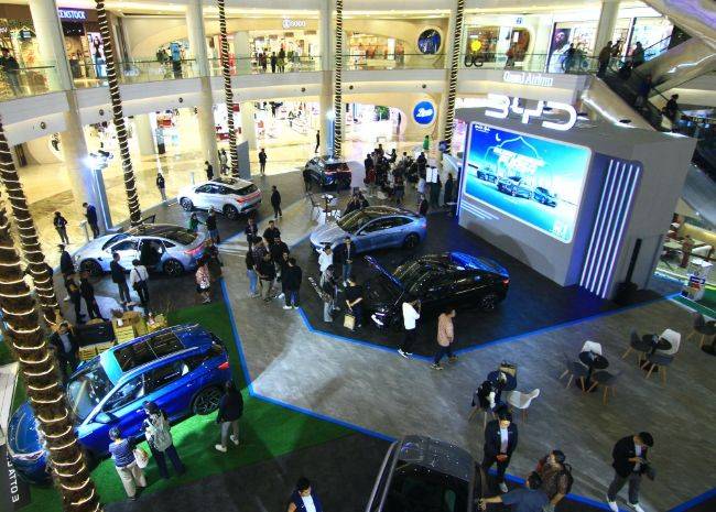 BYD Gelar Pameran Mall ke Mall, Bertema Sambut Euro 2024 Pameran BYD Kota Kasablanka