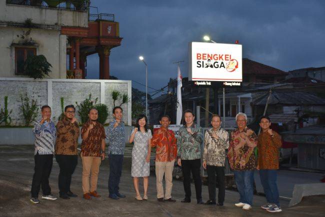 Mitsubishi Fuso Resmikan Bengkel Siaga 24 Jam di Ciawi Bengkel Siaga 24 Jam Mitsubishi Fuso Ciawi