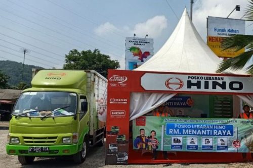 Hino Gelar 18 Posko Lebaran di Jawa Sampai Sumatera, Buka 24 Jam