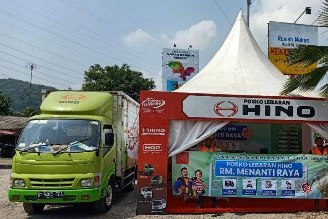 Hino Gelar 18 Posko Lebaran di Jawa Sampai Sumatera, Buka 24 Jam Hino Posko Lebaran 2024