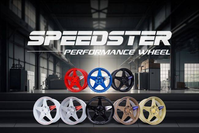 HSR Wheel Rilis Speedster, Punya Gaya Aliran Velg JDM HSR Speedster