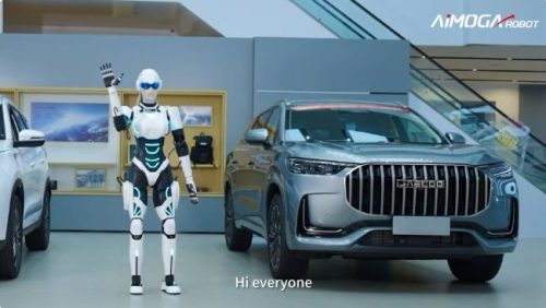 Bukan Cuma Mobil, Omoda dan Jaecoo Pamer Robot Cantik di Beijing Auto Show 2024