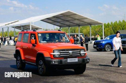 Bertemu Langsung Tank 300 di Baoding, SUV Hybrid Gagah Pelahap Off-road Bertemu Langsung Tank 300 di Baoding, SUV Hybrid Gagah Pelahap Off-road