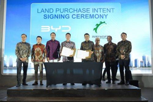 Pabrik BYD Segera Mulai Dibangun di Subang Pabrik BYD Segera Mulai Dibangun di Subang