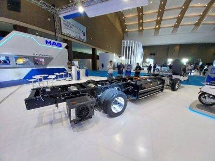 PEVS 2024: MAB Bawa Rolling Chassis Untuk Truk Listrik, Bisa Muat Baterai 162 kWh Lebih PEVS 2024: MAB Bawa Rolling Chassis Untuk Truk Listrik, Bisa Muat Baterai 162 kWh Lebih