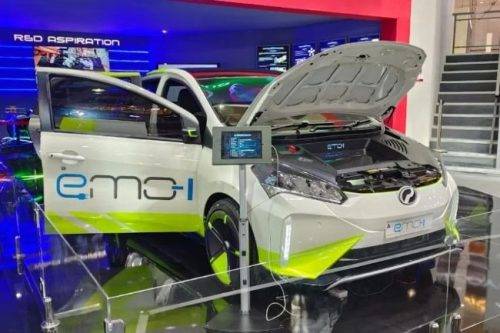 Perodua Pamer Konsep emo-01 di Malaysia, Daihatsu Sirion Versi Listrik Perodua Pamer Konsep emo-01 di Malaysia, Daihatsu Sirion Versi Listrik