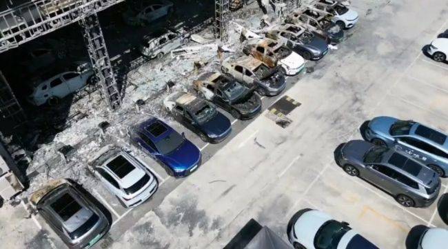 Dealer BYD di Cina Kebakaran, Mobil Display Hangus Jadi Korban Kebakaran Dealer BYD