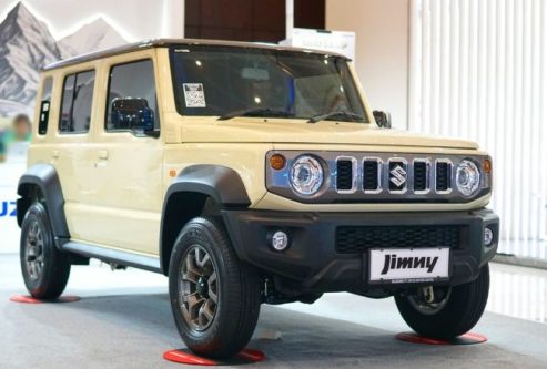 Jimny 5-Door dan Ertiga Hybrid Cruise Jadi Andalan Suzuki di IIMS Surabaya 2024