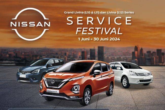 Bulan Ini, Nissan Gelar Promo Khusus Aftersales Livina Nissan Service Festival