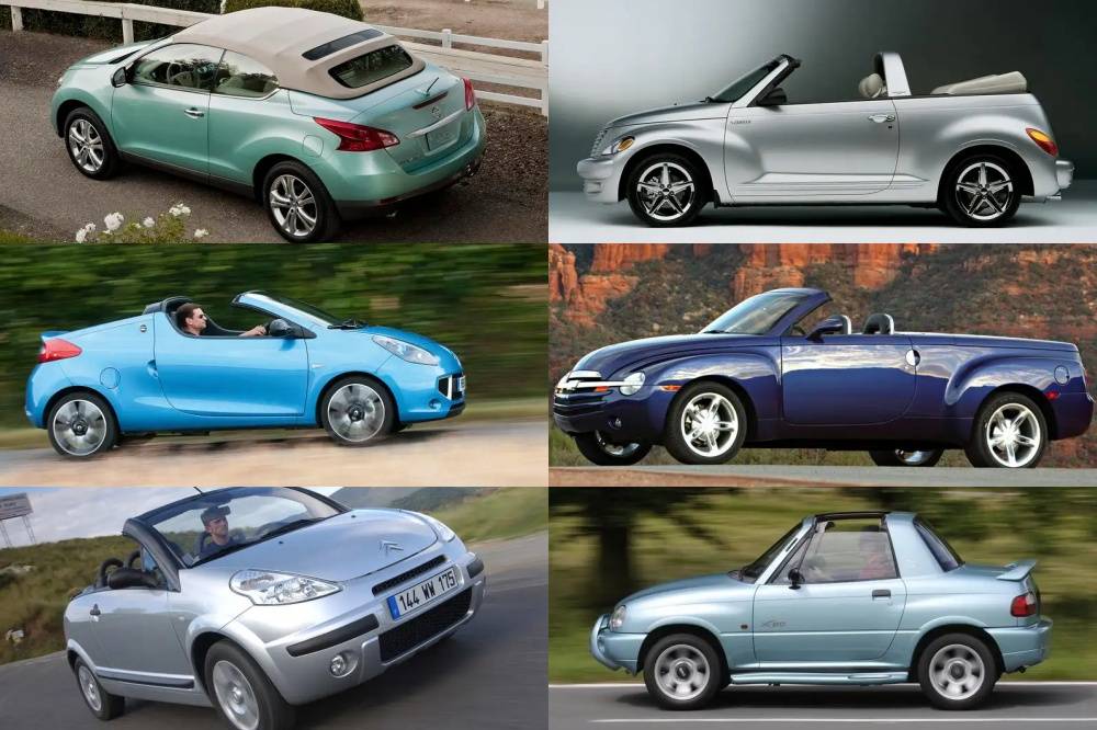 10 Mobil Convertible Ini Hasil Eksperimen Pabrikan, Langka dan Bisa Jadi Koleksi Mahal 10 Mobil Convertible Unik