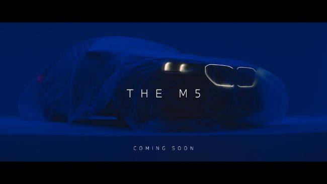 Calon BMW M5 Terbaru Menggoda Pamer Grille Menyala Jelang Debut BMW M5 2024