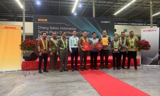 Chery Gandeng DHL Jamin Distribusi Spare Parts Lancar Kerjasama Chery DHL