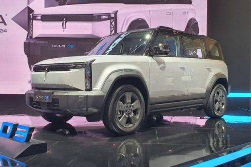 GIIAS 2024: Chery Pamer iCAR 03, SUV Listrik Ahli Lahap Off-Road GIIAS 2024: Chery Pamer iCAR 03, SUV Listrik Ahli Lahap Off-Road
