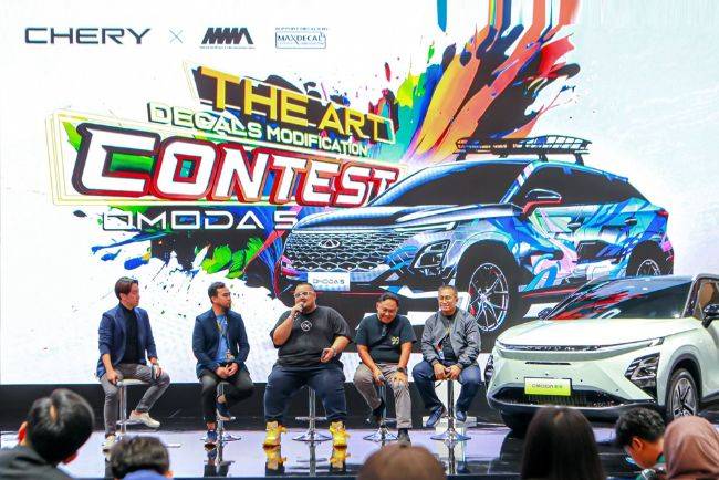 GIIAS 2024: Chery Gelar Kontes Modifikasi Omoda 5