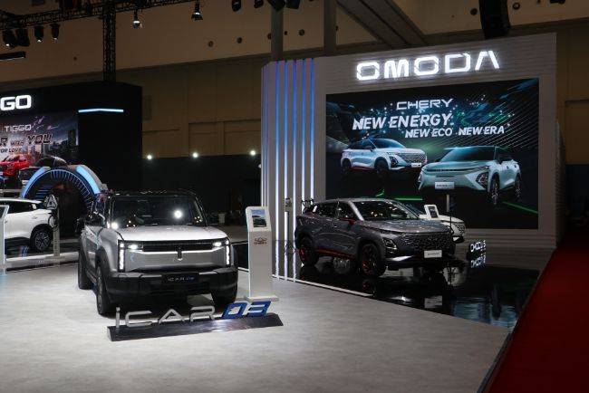Omoda 5, Tiggo 8 dan J6 Antarkan Penjualan Chery Tumbuh Selama 2024 Chery GIIAS 2024
