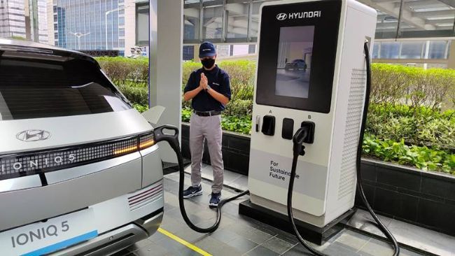 Hyundai Ultra Fast Charging Station