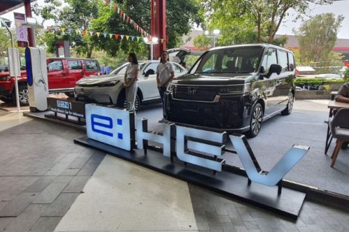 AUTOVAGANZA 2024: Honda Bawa e:N1 dan StepWGN Goda Pengunjung