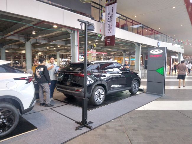 Booth Chery di Autovaganza 2024