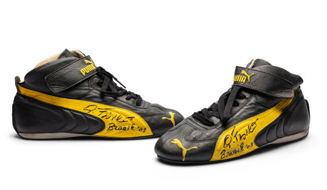 Puma Speedcat Giancarlo Fisichella tahun 2003.