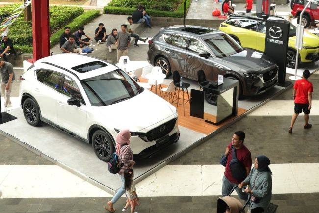 AUTOVAGANZA 2024: Mazda Andalkan Lini SUV Premium Lewat CX-60 dan CX-5 Mazda Autovaganza 2024