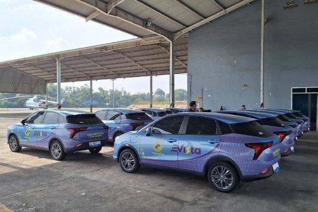 10 Unit Neta V Jadi Taksi Resmi Bandara SSK II Pekanbaru Taksi Bandara Pekanbaru Neta V
