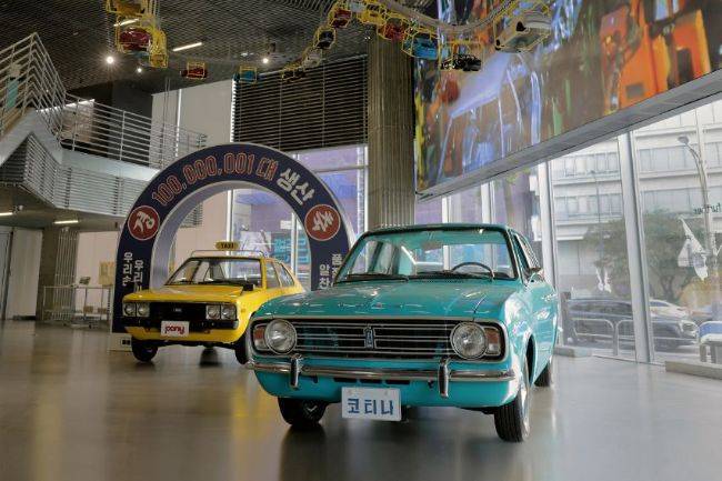 Hyundai Bikin Pameran Khusus Rayakan Produksi 100 Juta Kendaraan Perayaan Produksi Hyundai 100 Juta Unit