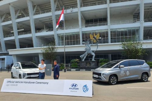 Armada Hyundai Stargazer Jadi Kendaraan Resmi Kejuaraan BRI Liga 1 Armada Hyundai Stargazer Jadi Kendaraan Resmi Kejuaraan BRI Liga 1