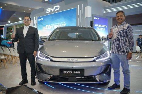 BYD Debut di GIIAS Semarang 2024, M6 Jadi Andalan Perkenalan ke Jawa Tengah BYD Debut di GIIAS Semarang 2024, M6 Jadi Andalan Perkenalan ke Jawa Tengah