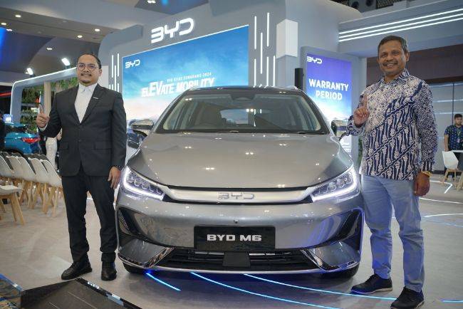 BYD Debut di GIIAS Semarang 2024, M6 Jadi Andalan Perkenalan ke Jawa Tengah BYD GIIAS Semarang 2024