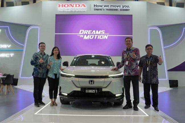 Honda Andalkan Model Elektrifikasi di GIIAS Semarang 2024, Sajikan Banyak Promo Honda e:N1