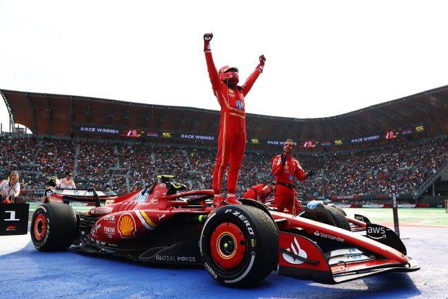 F1: Sainz Menang Dominan GP Meksiko 2024, Ferrari Naik Peringkat di Klasemen Carlos Sainz