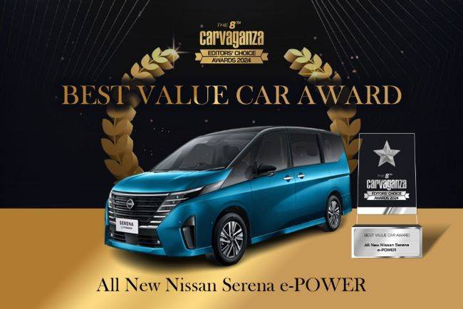 Carvaganza Editors' Choice 2024, Best Value Car Award: All New Nissan Serena e-POWER Nissan Serena e-Power