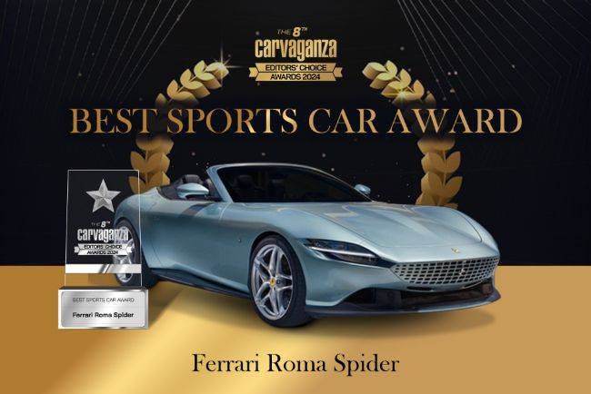 Carvaganza Editors' Choice 2024, Best Sports Car Award: Ferrari Roma Spider Ferrari Roma Spider