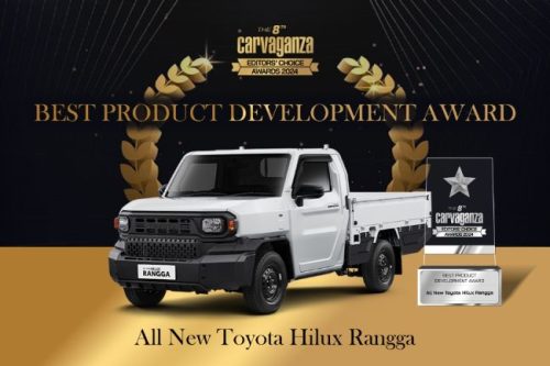 Carvaganza Editors' Choice 2024, Best Product Development Award: All New Toyota Hilux Rangga Carvaganza Editors' Choice 2024, Best Product Development Award: All New Toyota Hilux Rangga