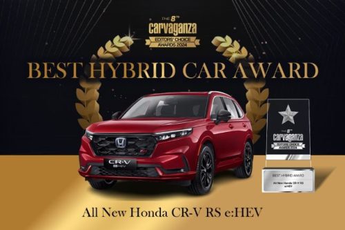 Carvaganza Editors' Choice 2024, Best Hybrid Award: All New Honda CR-V RS e:HEV Carvaganza Editors' Choice 2024, Best Hybrid Award: All New Honda CR-V RS e:HEV