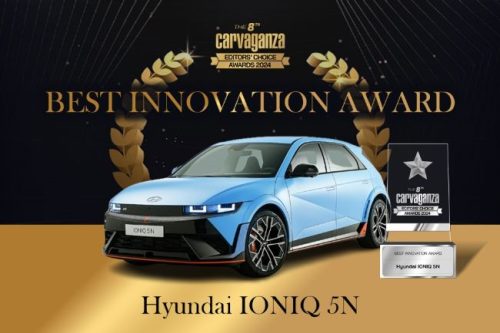 Carvaganza Editors' Choice 2024, Best Innovation Award: Hyundai IONIQ 5 N Carvaganza Editors' Choice 2024, Best Innovation Award: Hyundai IONIQ 5 N