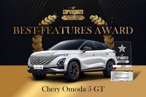 Carvaganza Editors' Choice 2024, Best Features Award: Chery Omoda 5 GT Carvaganza Editors' Choice 2024, Best Features Award: Chery Omoda 5 GT