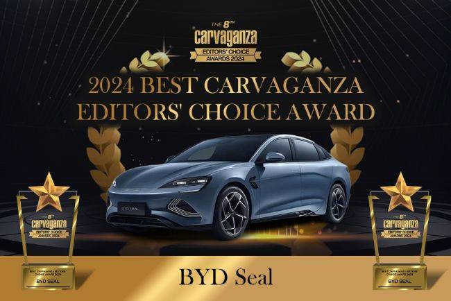 Best Carvaganza Editor's Choice Award 2024: BYD Seal BYD Seal