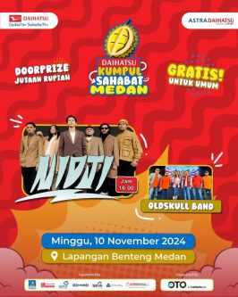 Medan Jadi Penutup Rangkaian Daihatsu Kumpul Sahabat 2024 Minggu Ini Medan Jadi Penutup Rangkaian Daihatsu Kumpul Sahabat 2024 Minggu Ini