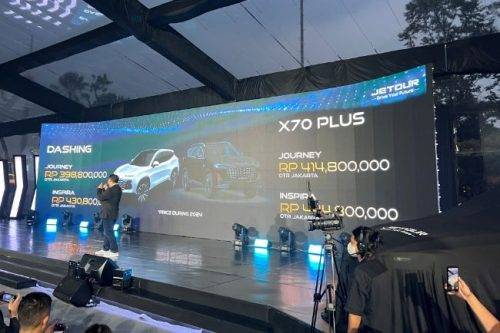 Jetour Rilis Harga Resmi Dashing dan X70 Plus, Main di Rp400 Jutaan Jetour Rilis Harga Resmi Dashing dan X70 Plus, Main di Rp400 Jutaan