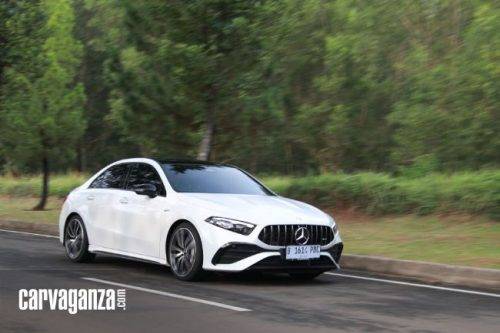 TEST DRIVE: Mercedes-AMG A 35 Sedan, Oase Bagi Petrolhead di Tengah Badai EV TEST DRIVE: Mercedes-AMG A 35 Sedan, Oase Bagi Petrolhead di Tengah Badai EV