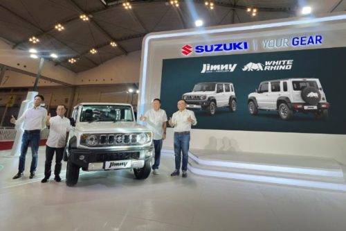 GJAW 2024: Suzuki Rilis Jimny 5-Door White Rhino Edition, Tampil Simple Tapi Eksklusif GJAW 2024: Suzuki Rilis Jimny 5-Door White Rhino Edition, Tampil Simple Tapi Eksklusif