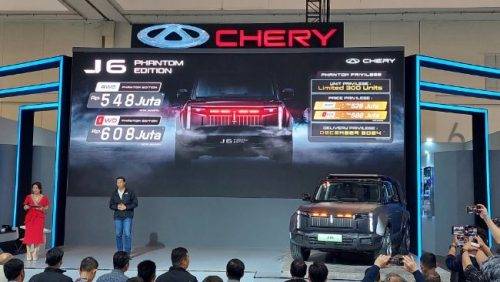 GJAW 2024: Chery J6 Rilis Harga Resmi Mulai Rp498 Juta, Tambah Varian Khusus GJAW 2024: Chery J6 Rilis Harga Resmi Mulai Rp498 Juta, Tambah Varian Khusus