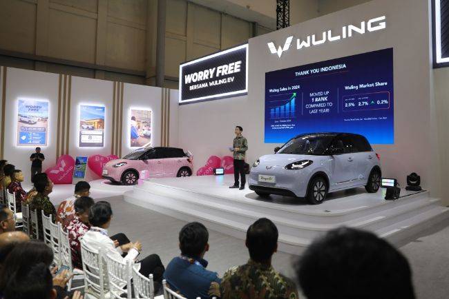 GJAW 2024: Wuling Gelar Promo Khusus EV, Ada DP Rendah Bunga 0 Persen Wuling