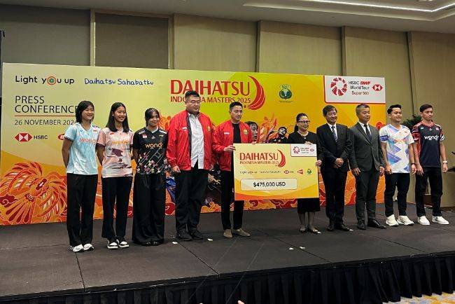Daihatsu Kembali Dukung Turnamen Indonesia Masters 2025, Sediakan Hadiah Rp7,5 M Daihatsu Indonesia Masters 2025